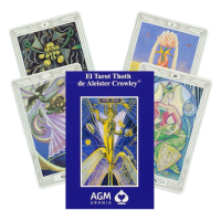 Aleister Crowley Thoth Tarot Pocket Version Italian Edition kortos AGM